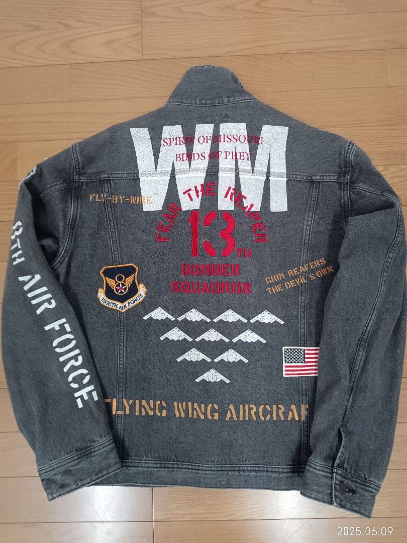 B-2IMPACTDENIMJACKET アヴィレックス ジャケット