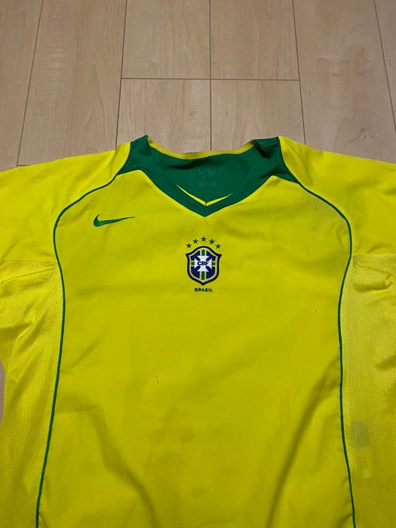 nike ナイキ サッカーブラジル代表 ユニフォーム　ゲームシャツ
