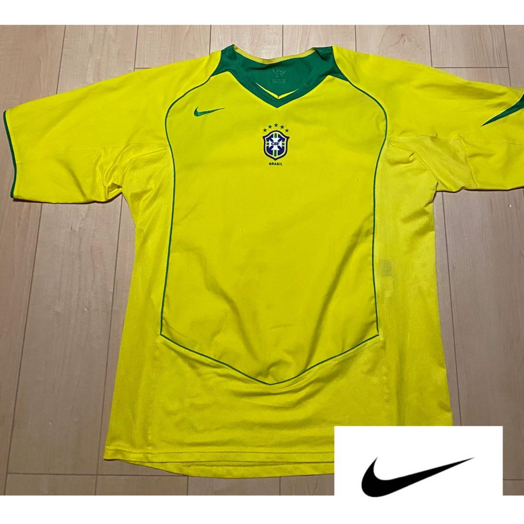 nike ナイキ サッカーブラジル代表 ユニフォーム　ゲームシャツ