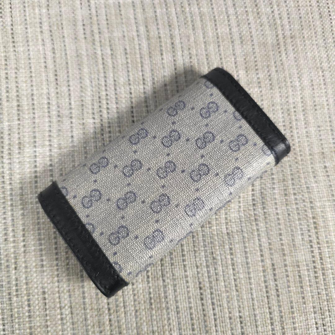極美品　GUCCI　オールド　グッチ　GGスプリーム　マイクロ　キーケース