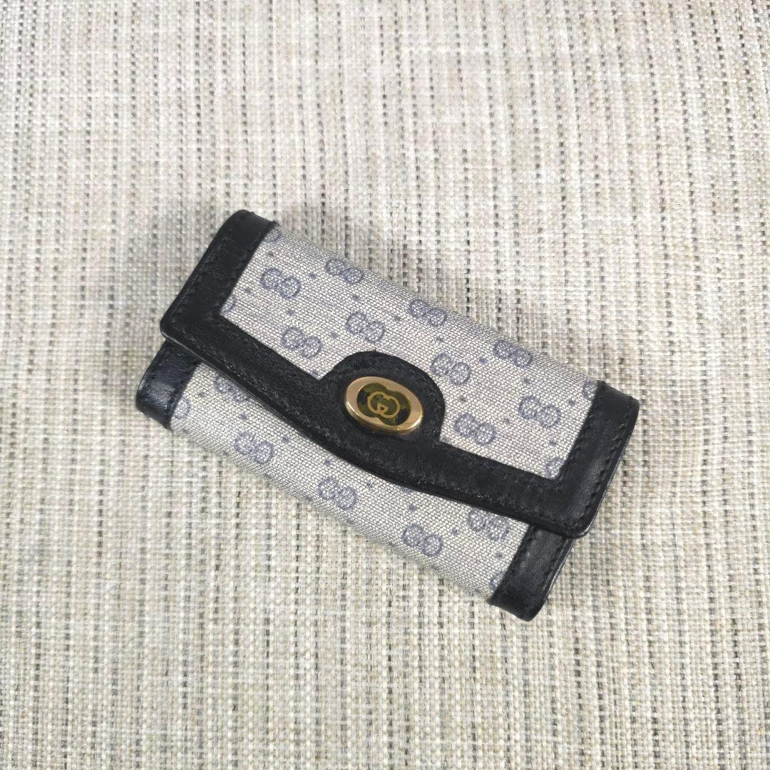 極美品　GUCCI　オールド　グッチ　GGスプリーム　マイクロ　キーケース