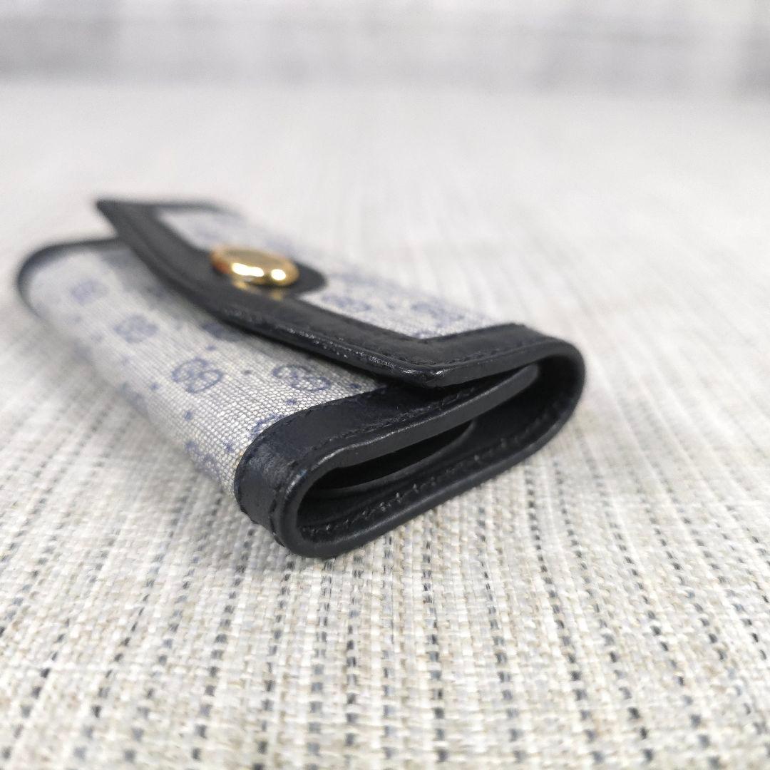 極美品　GUCCI　オールド　グッチ　GGスプリーム　マイクロ　キーケース