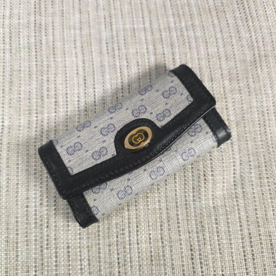 極美品　GUCCI　オールド　グッチ　GGスプリーム　マイクロ　キーケース