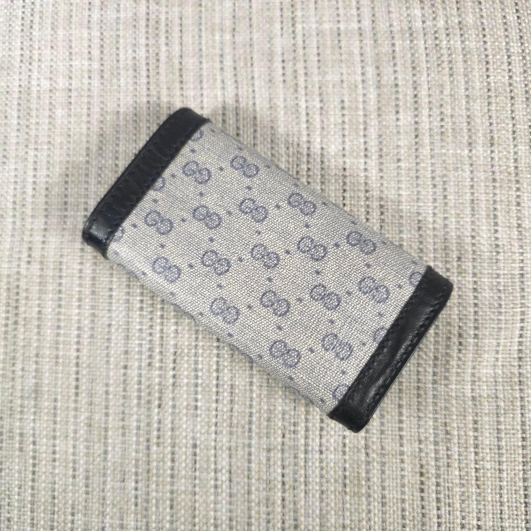 極美品　GUCCI　オールド　グッチ　GGスプリーム　マイクロ　キーケース