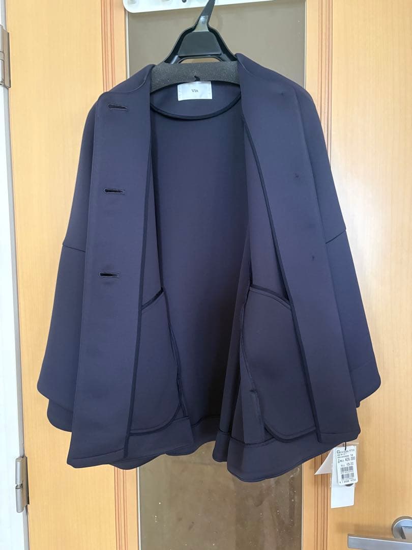 新品Vin テントライン　ネイビー　ジャケット　ヤマダヤ