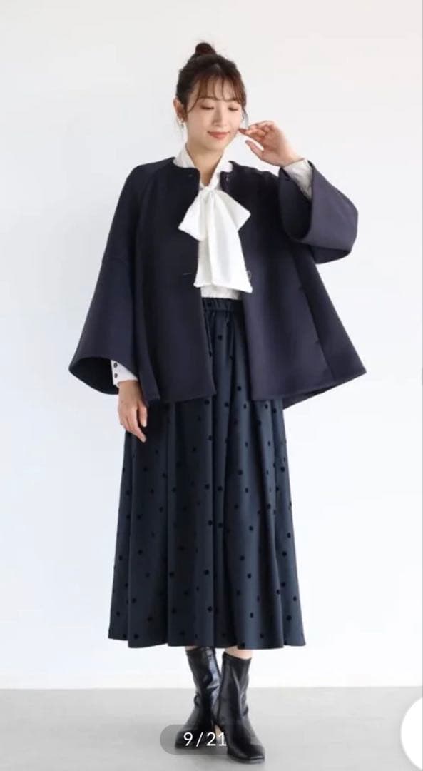 新品Vin テントライン　ネイビー　ジャケット　ヤマダヤ