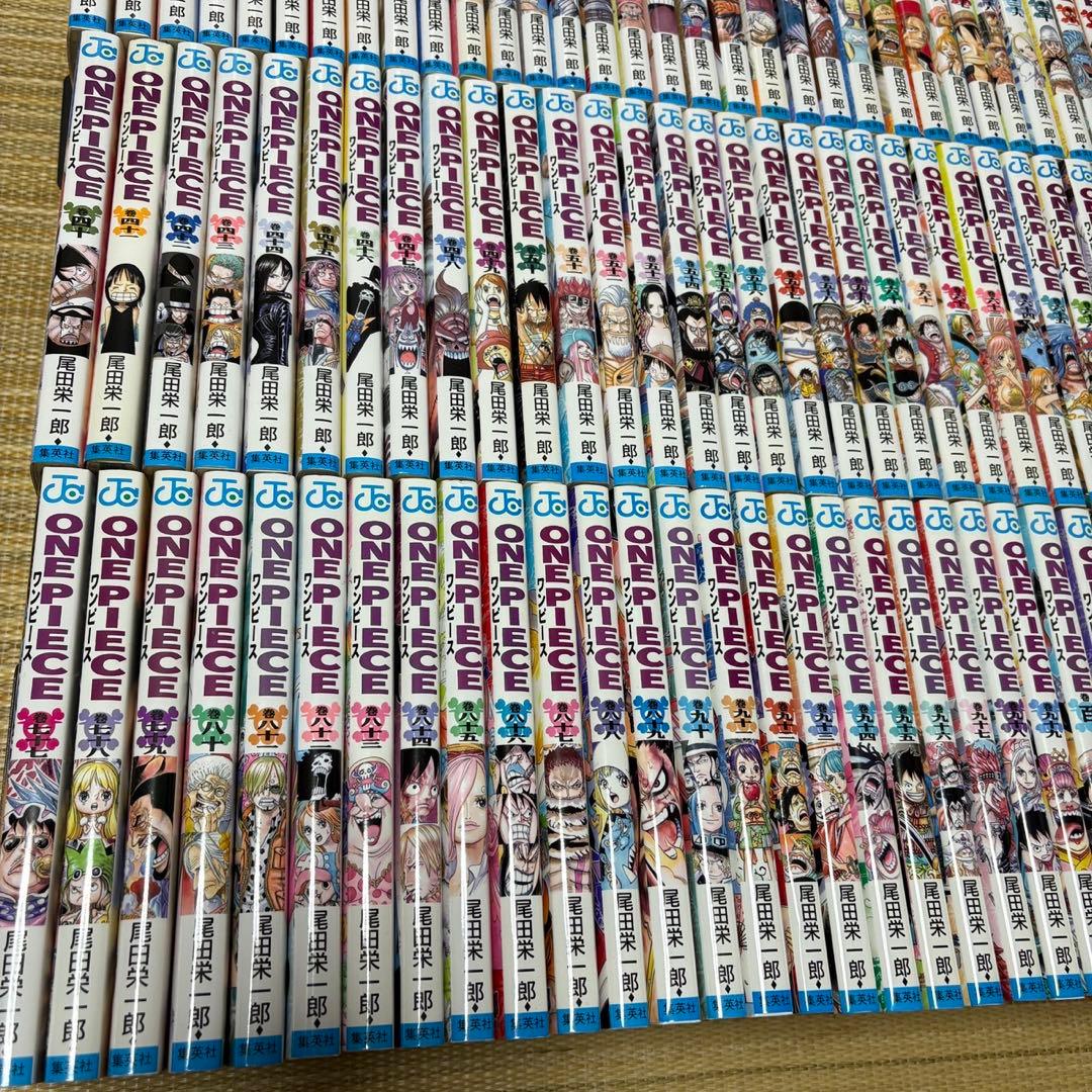 ワンピース 1巻～113巻＋関連本10冊【全123冊】 映画特典トランプ未開封