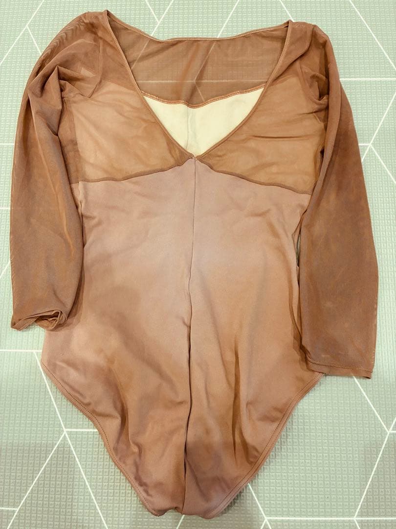 チャコット メッシュ　長袖　レオタード
