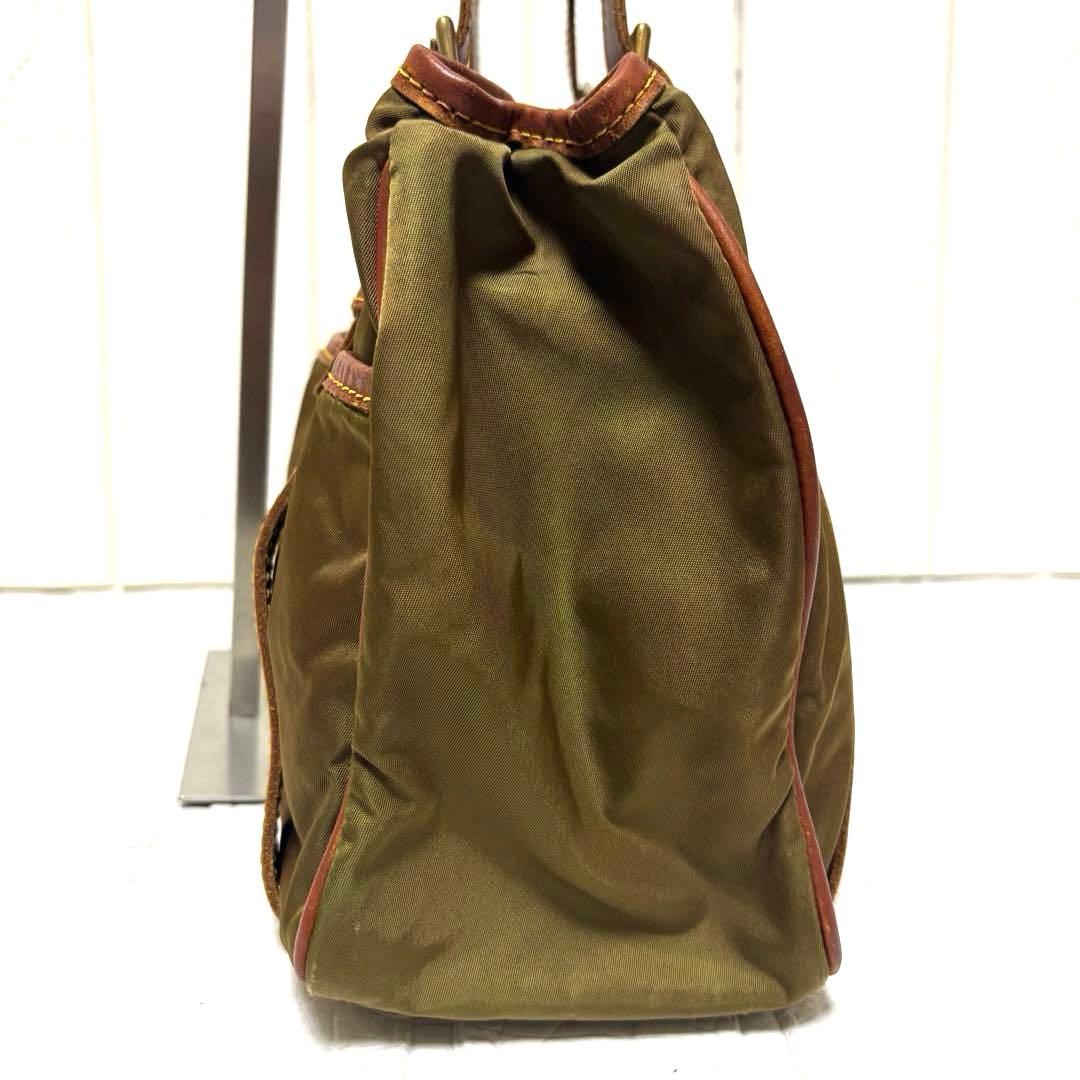 felisi フェリージ 高密度ナイロン×レザー トートバッグ 01 - 68