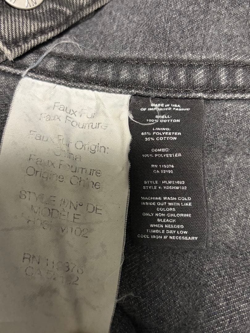 ジャケット・アウター Helmut lang fur collar waxed jacket