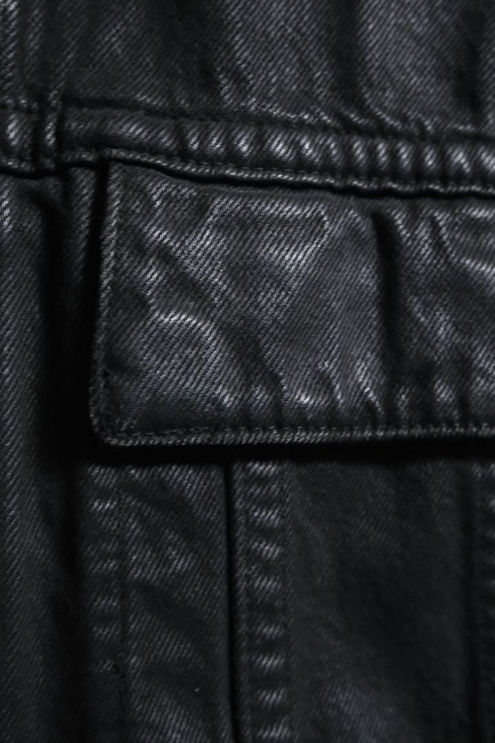 ジャケット・アウター Helmut lang fur collar waxed jacket