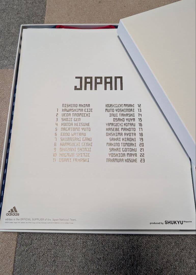 【数量限定】2018日本代表ユニフォーム ベスト16記念モデル　パッチ付き