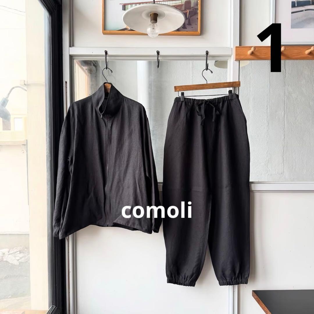 25SS COMOLI コモリ カナパ パンツ・ジャケットセットアップ1