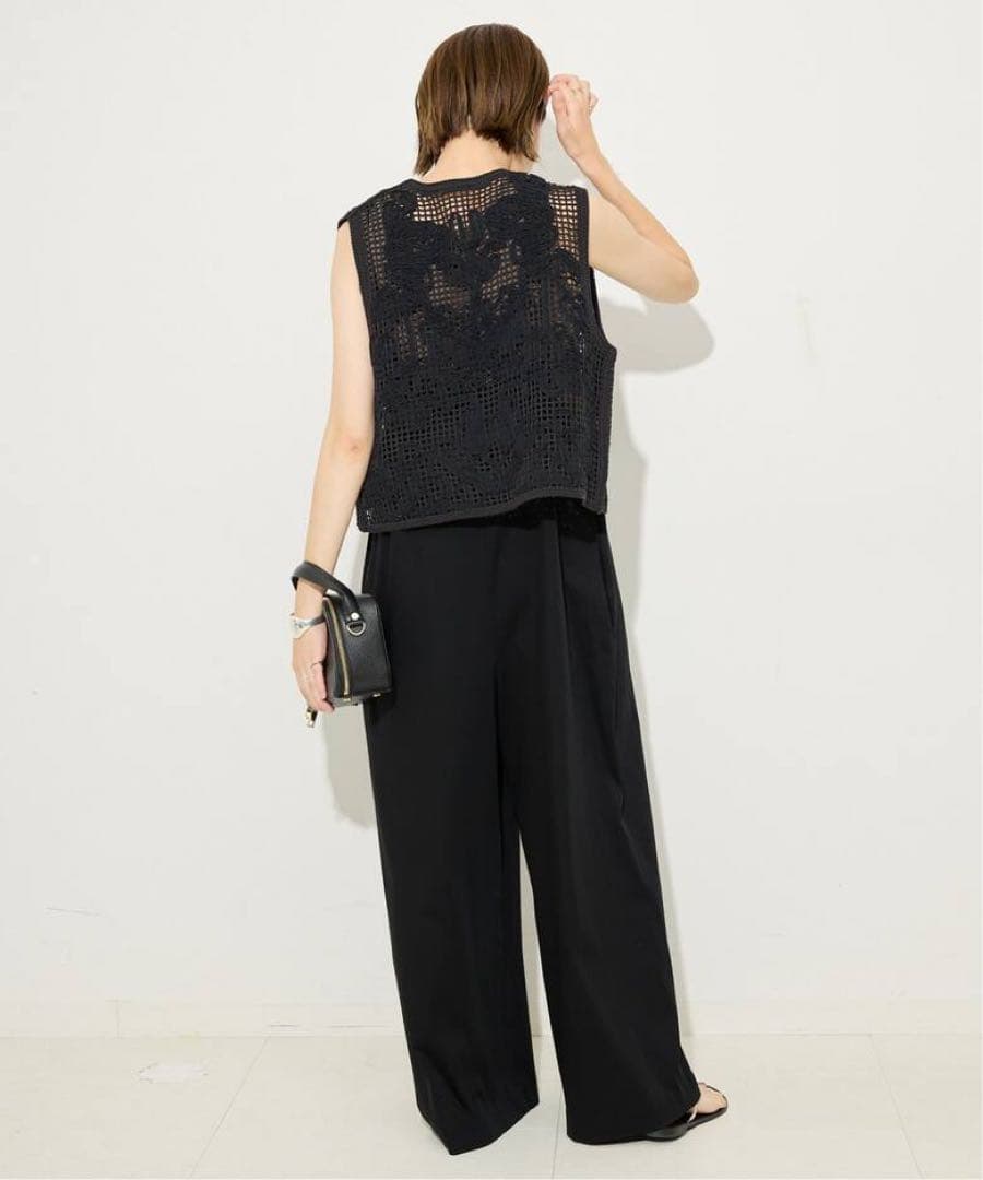 +81BRANCA/ハチイチブランカ レースベスト