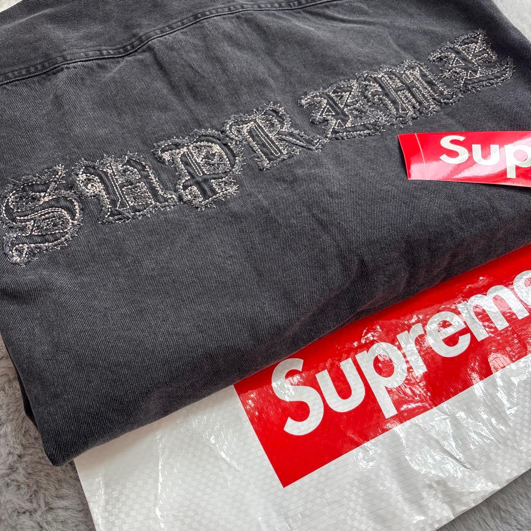 ✨新品✨Supreme Appliqué DenimShirt