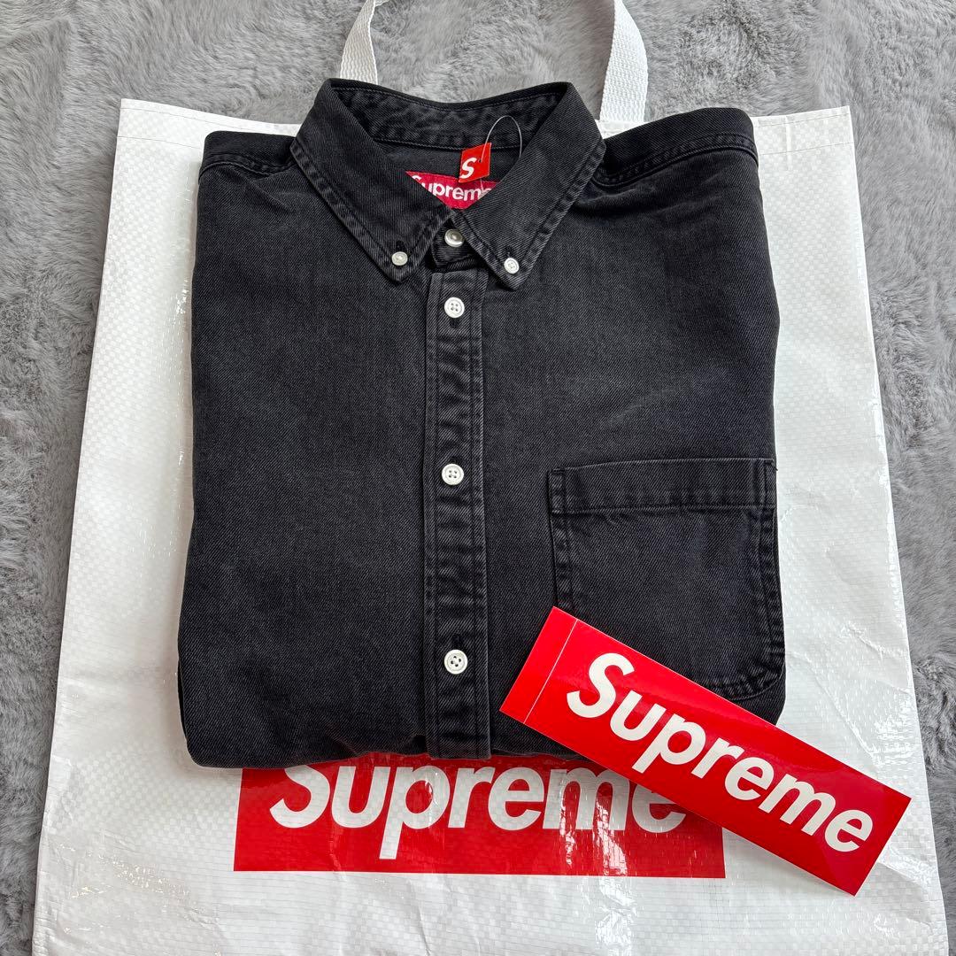 ✨新品✨Supreme Appliqué DenimShirt