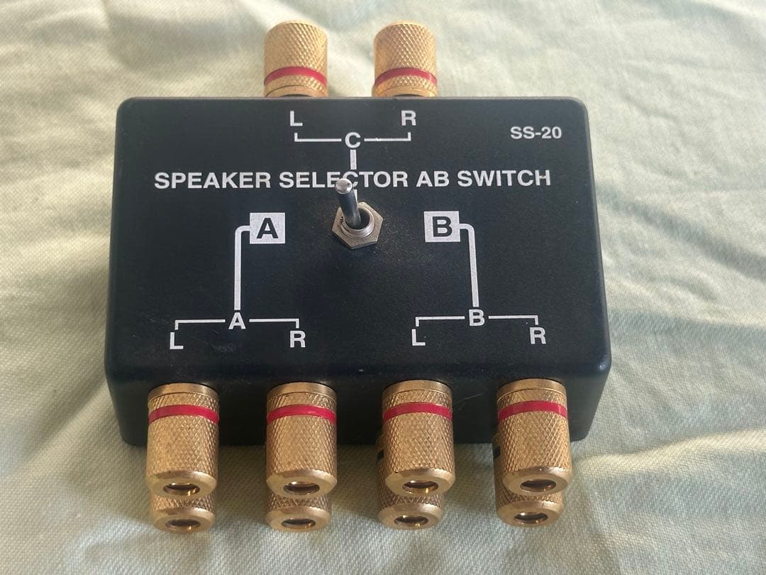 ナガタ電機製作所 SS-20 スピーカーセレクター 動作確認済 中古