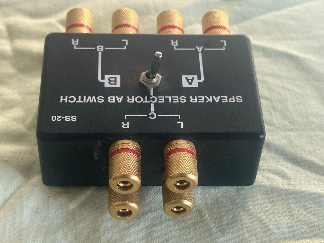 ナガタ電機製作所 SS-20 スピーカーセレクター 動作確認済 中古