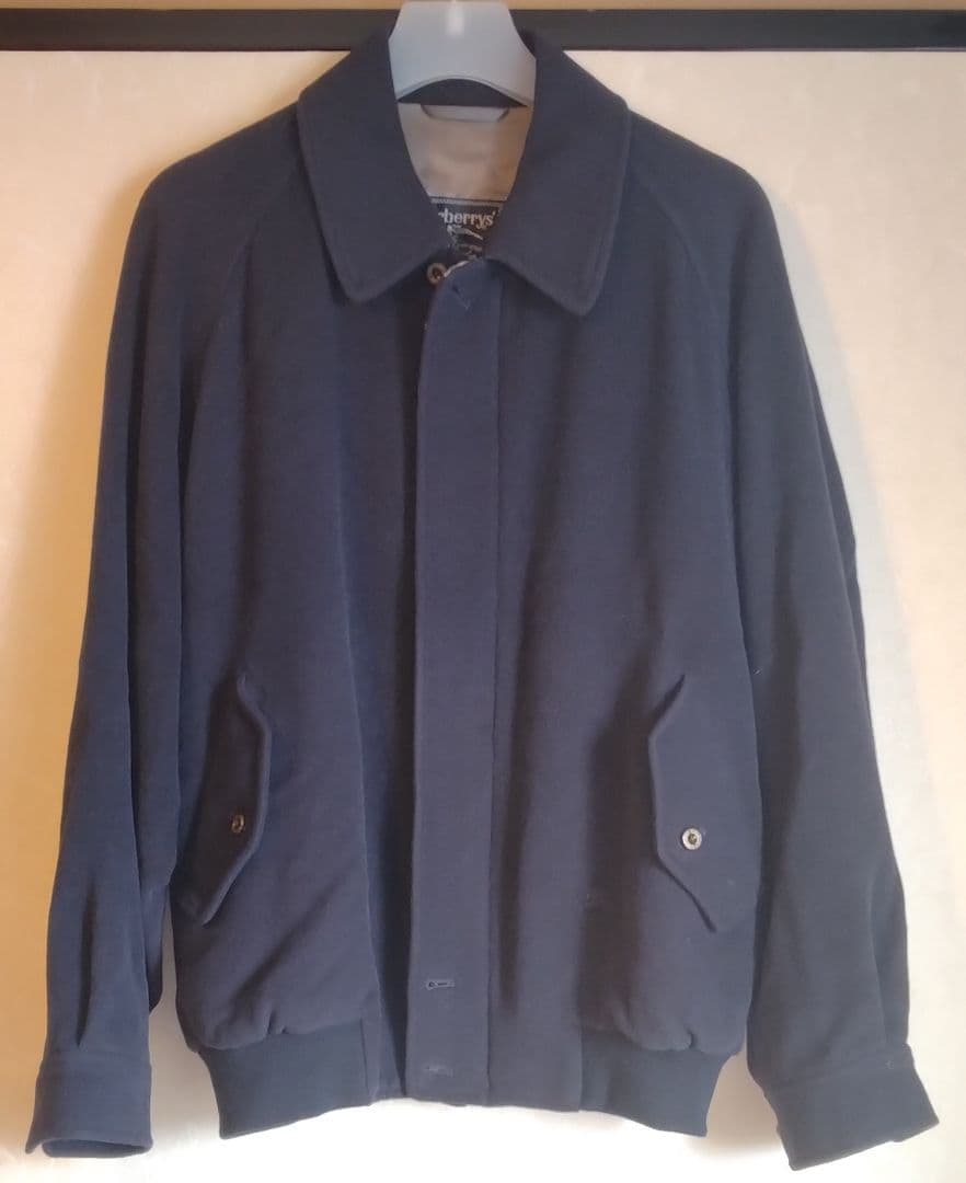 美品 Burberrys' ウール・アルカパ混 ブルゾン ノバチェック柄 M