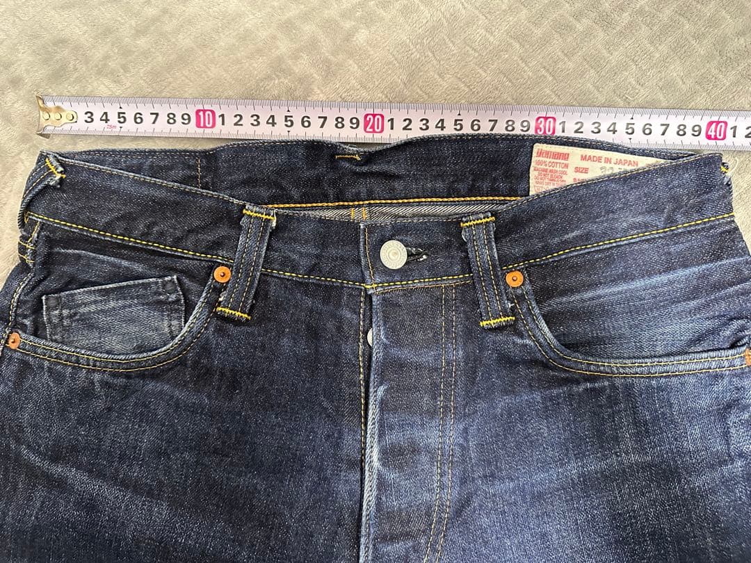 EVISU くまモン デニムパンツ 赤耳 No.2 2000T W32