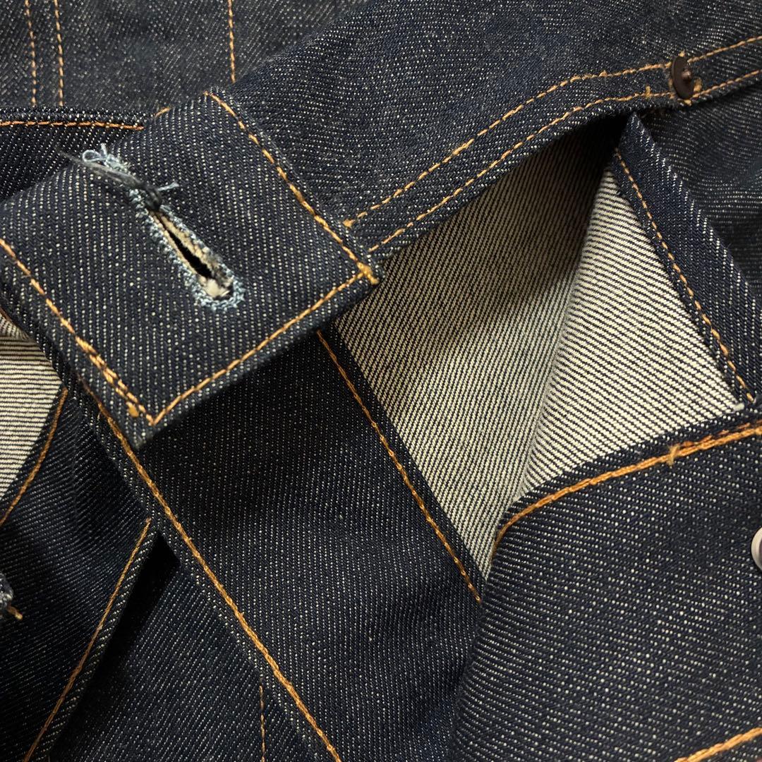 TELLASON WHITE OAK CORN DENIME Gジャン L