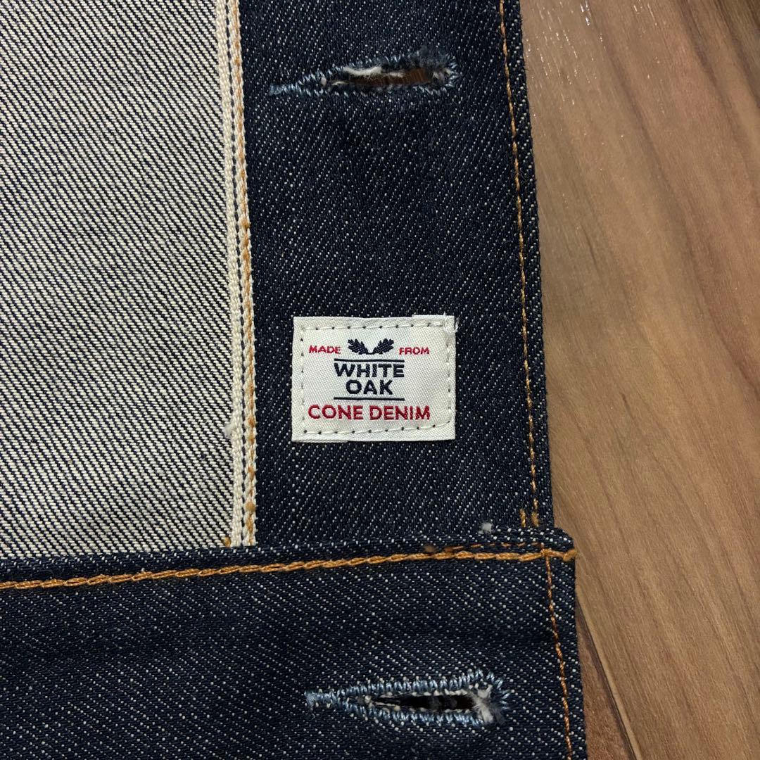 TELLASON WHITE OAK CORN DENIME Gジャン L