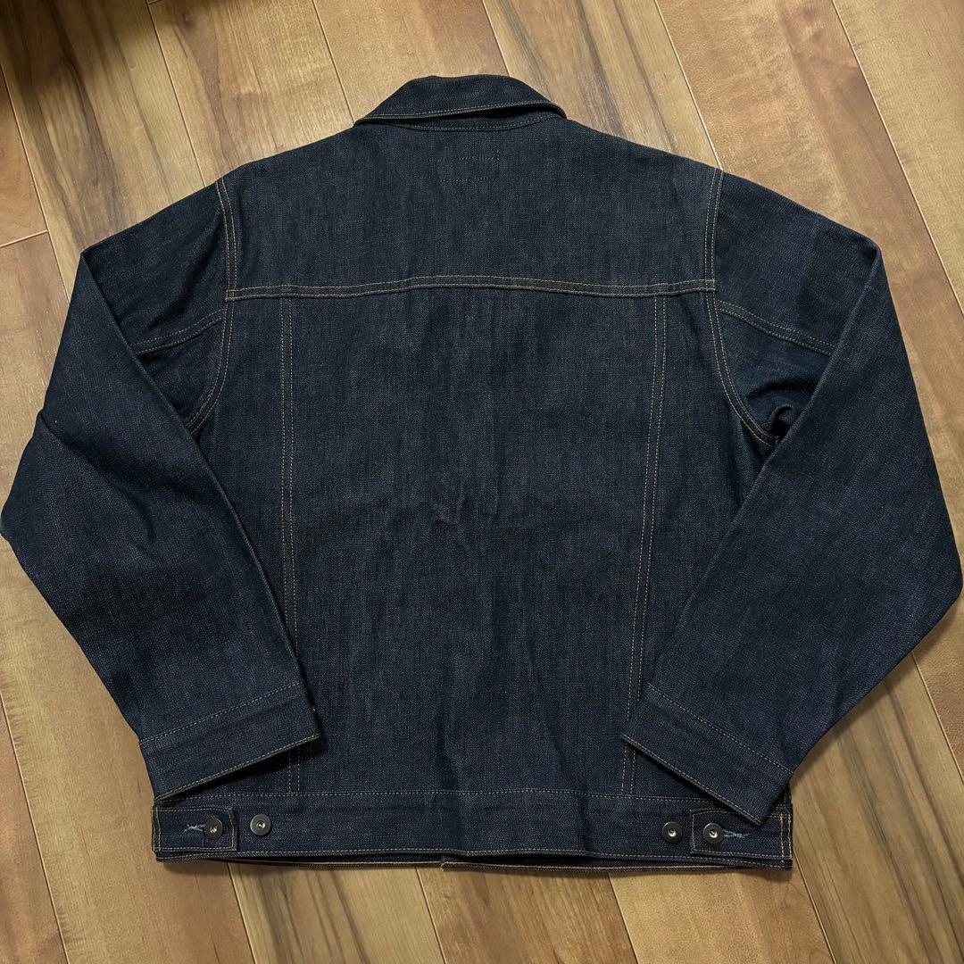 TELLASON WHITE OAK CORN DENIME Gジャン L