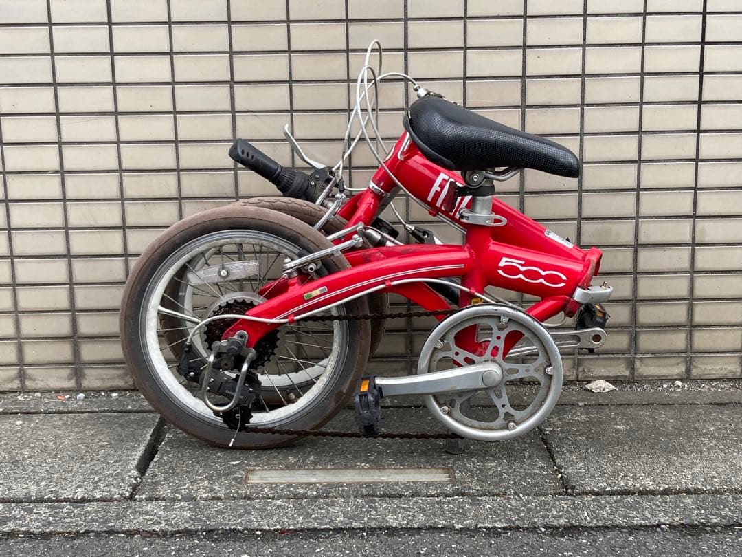 折りたたみ自転車 フィアット FIAT 外装6段 軽量10.7kg GIC製
