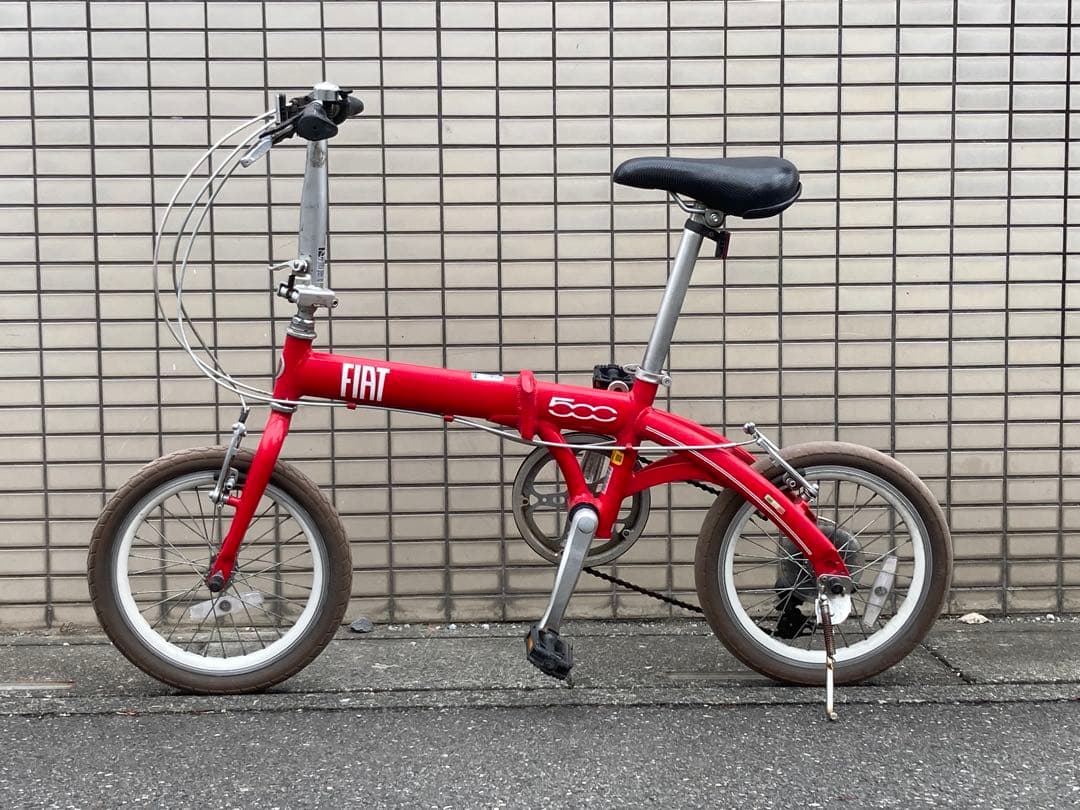 折りたたみ自転車 フィアット FIAT 外装6段 軽量10.7kg GIC製
