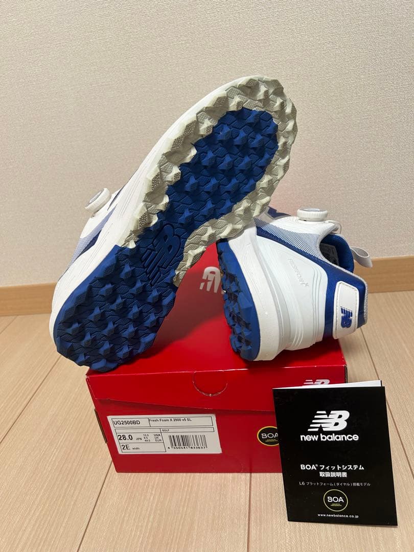 週末割引きNew Balance UG2500 ゴルフシューズ 28.0cm