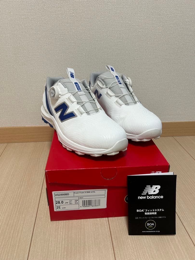 週末割引きNew Balance UG2500 ゴルフシューズ 28.0cm