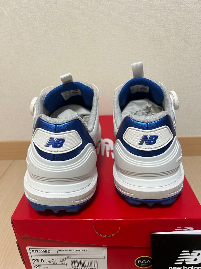 週末割引きNew Balance UG2500 ゴルフシューズ 28.0cm