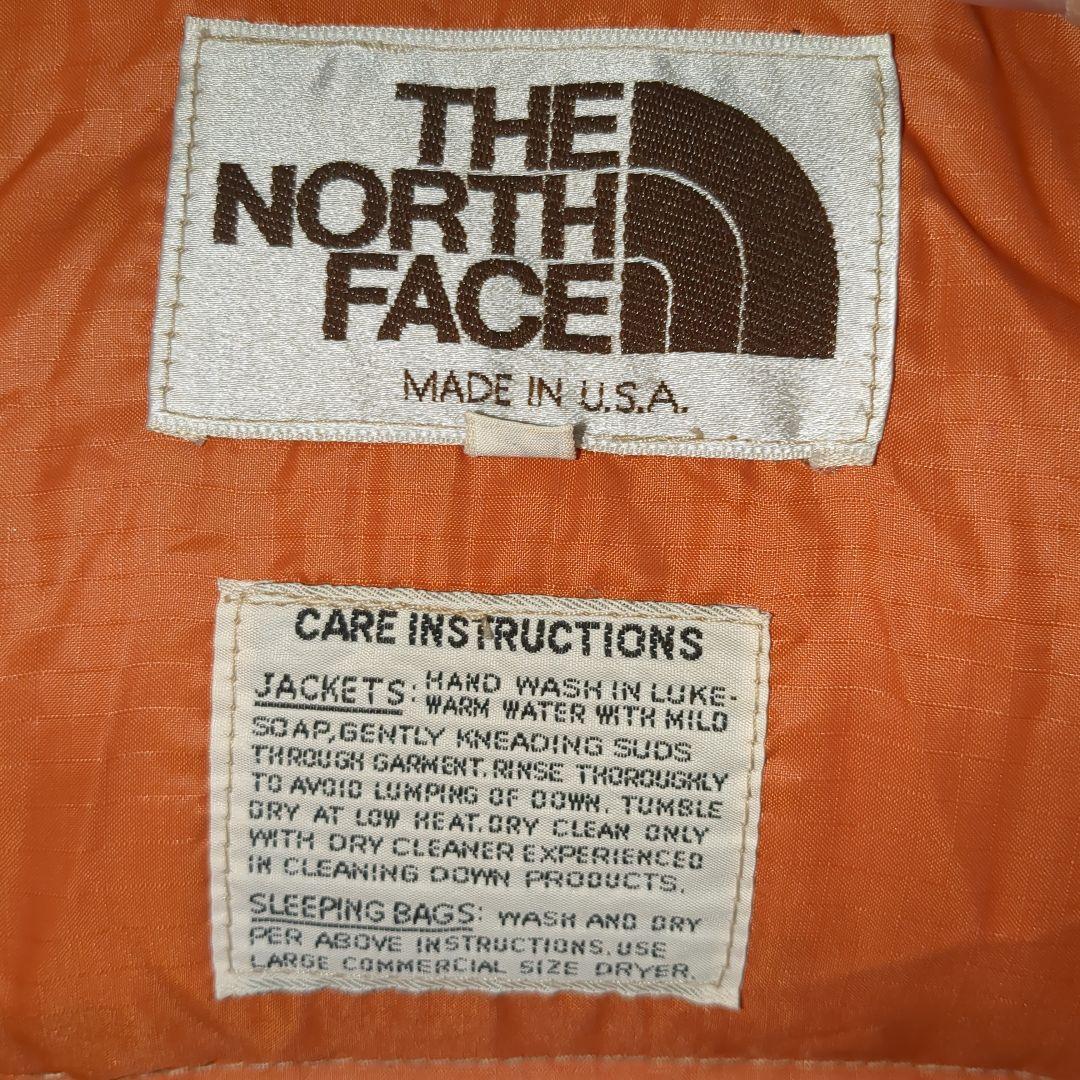 THE NORTH FACE ノースフェイス ダウンベスト 80’s アメリカ製