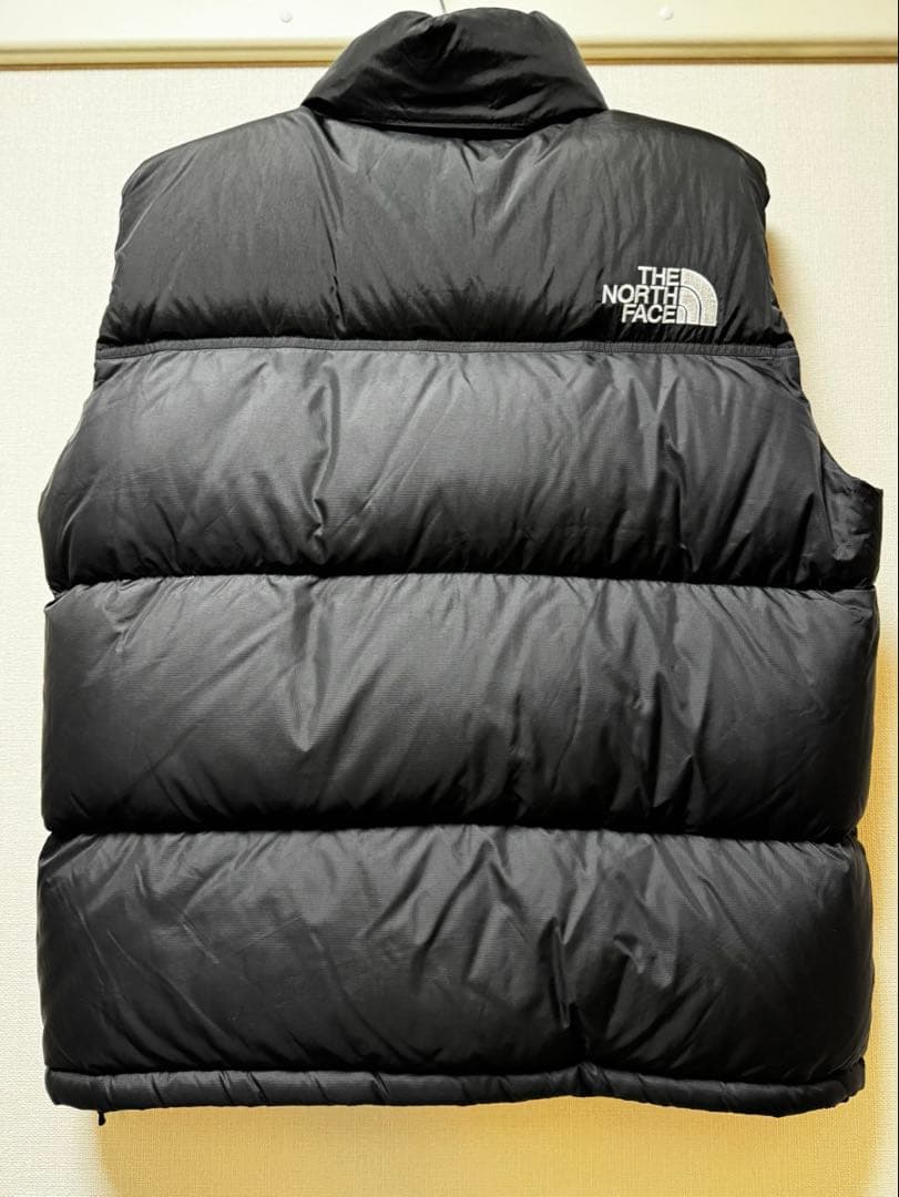 THE NORTH FACE ブラック ダウンベスト ND92338 メンズ