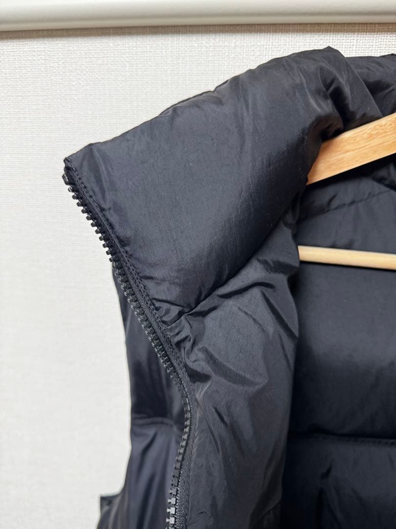 THE NORTH FACE ブラック ダウンベスト ND92338 メンズ