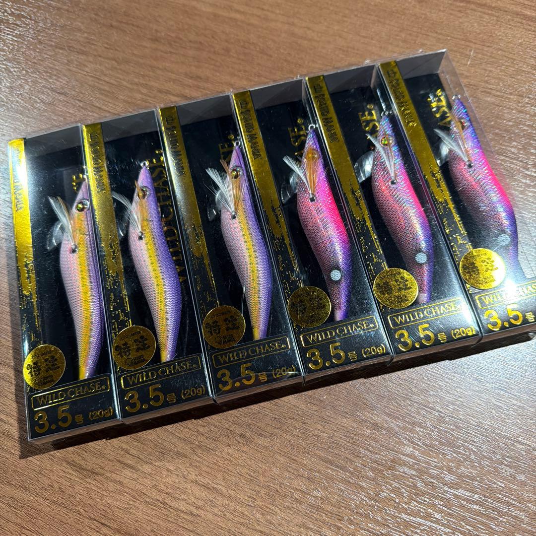 スクイッドマニア　ワイルドチェイス　3.5号　人気カラー