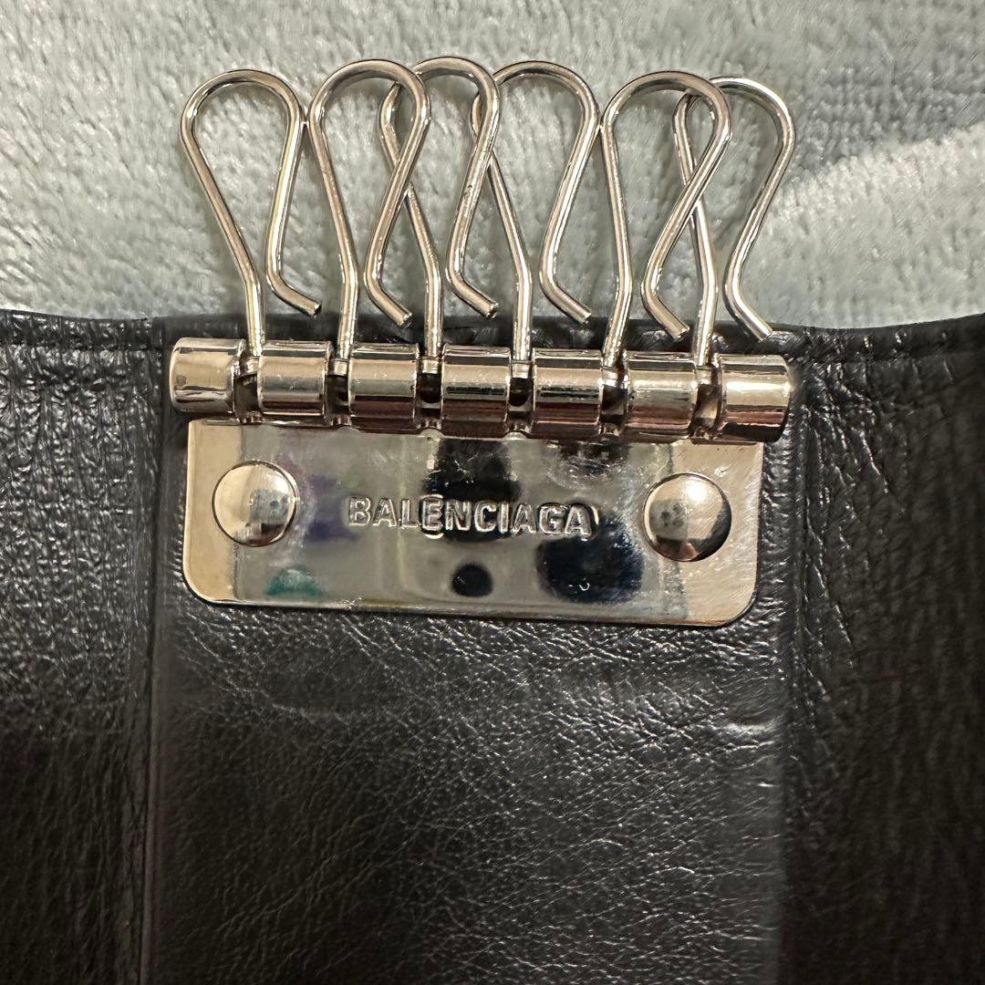 【送料無料】BALENCIAGA ブラック キーケース バレンシアガ