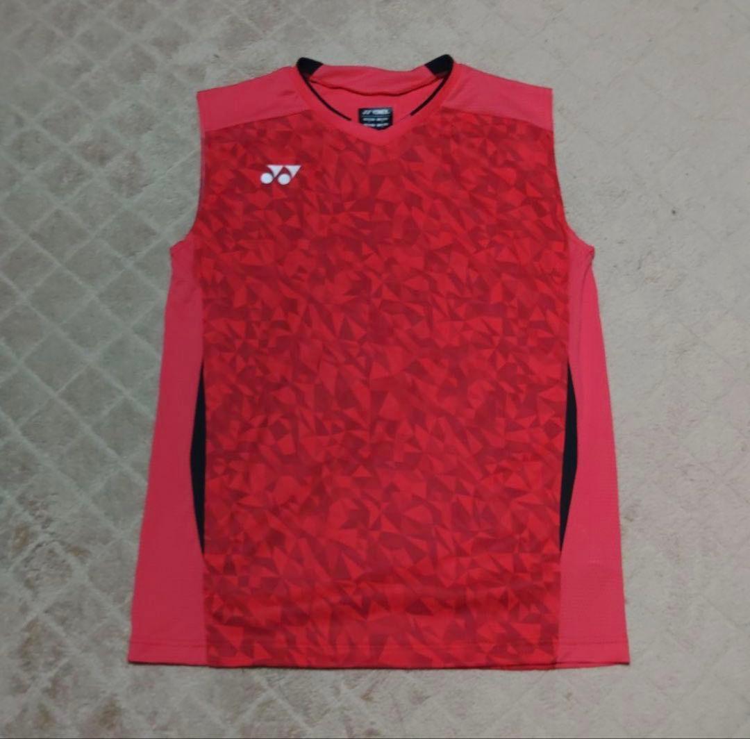 YONEX2023 日本代表ユニフォームノースリーブMサイズ　桃田賢斗