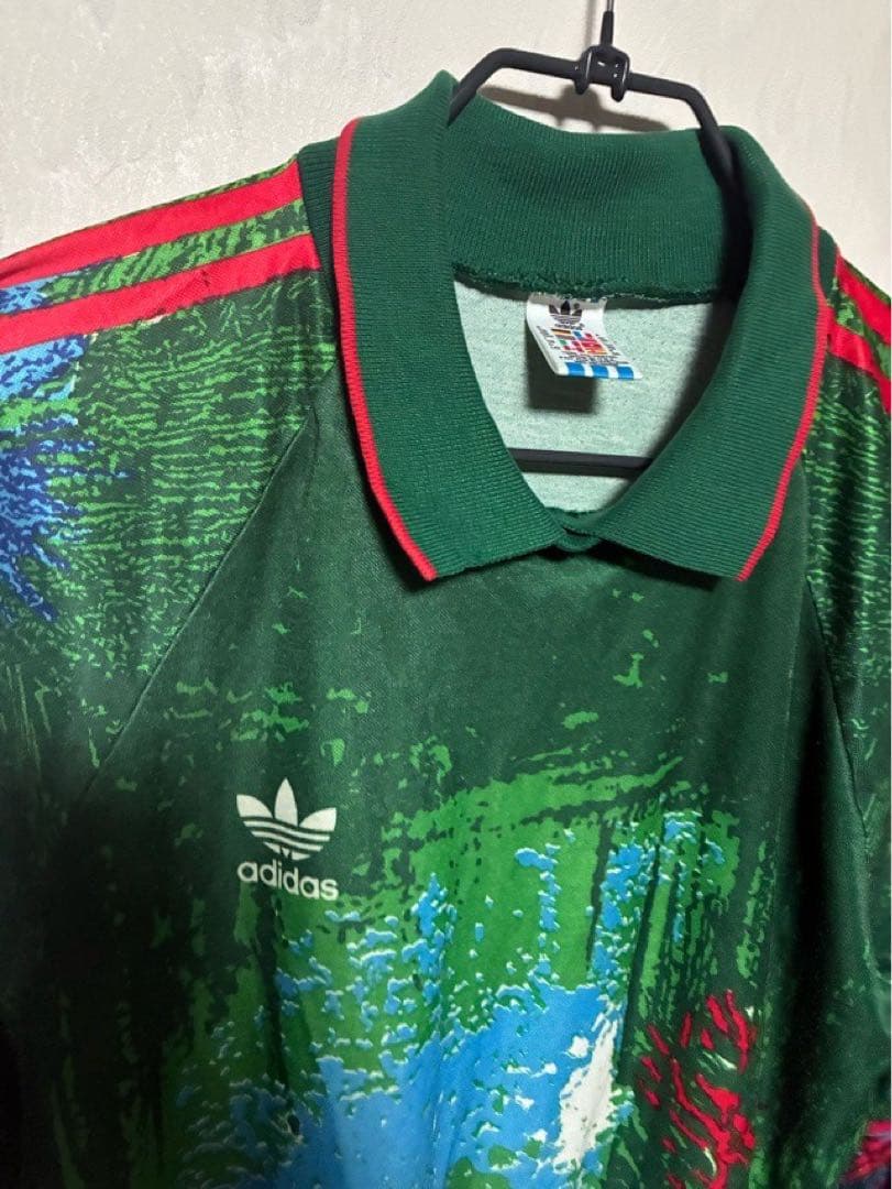 清水商業 川口能活 GKユニフォーム adidas アディダス USA製 90s