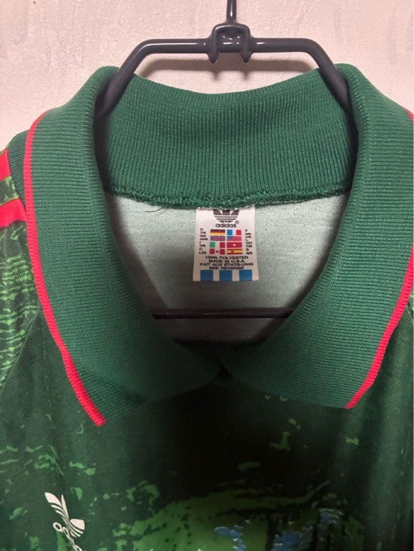 清水商業 川口能活 GKユニフォーム adidas アディダス USA製 90s