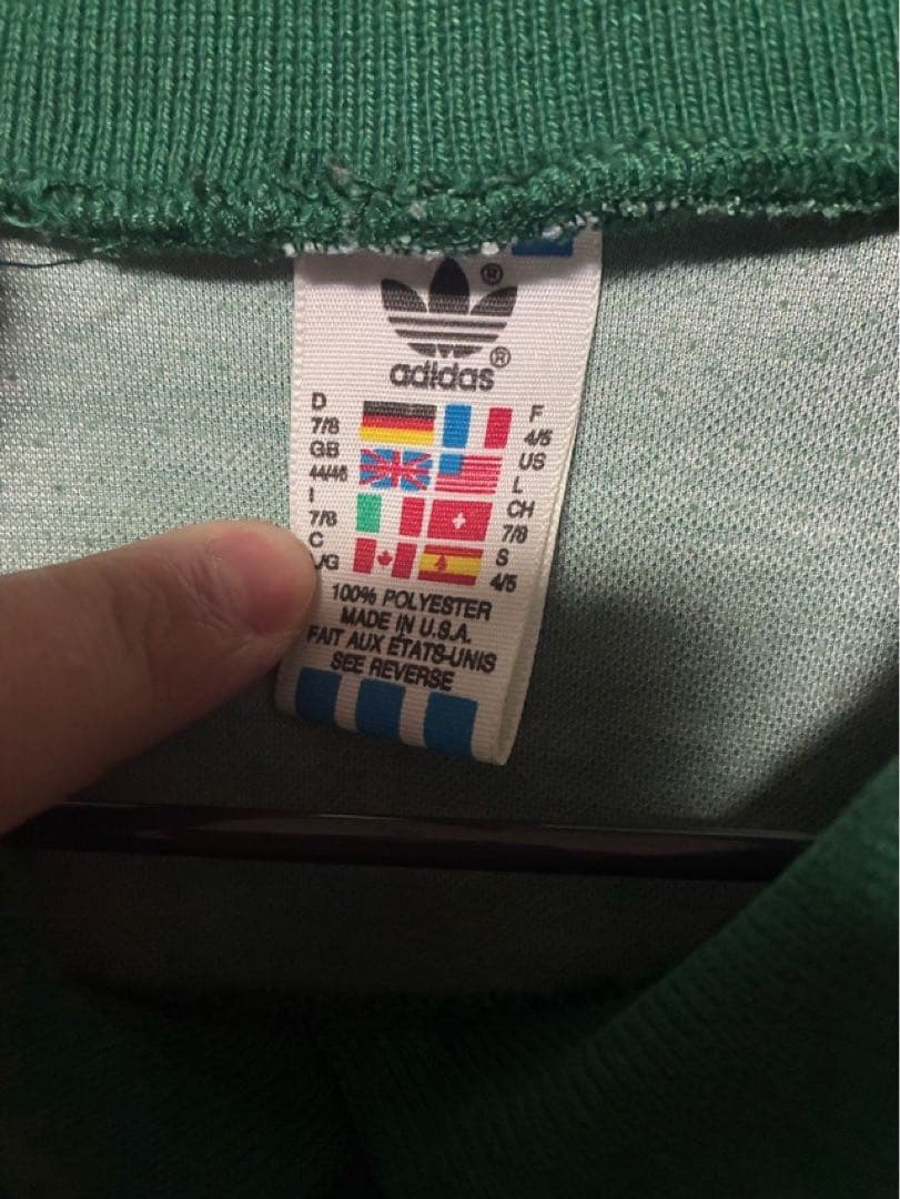 清水商業 川口能活 GKユニフォーム adidas アディダス USA製 90s