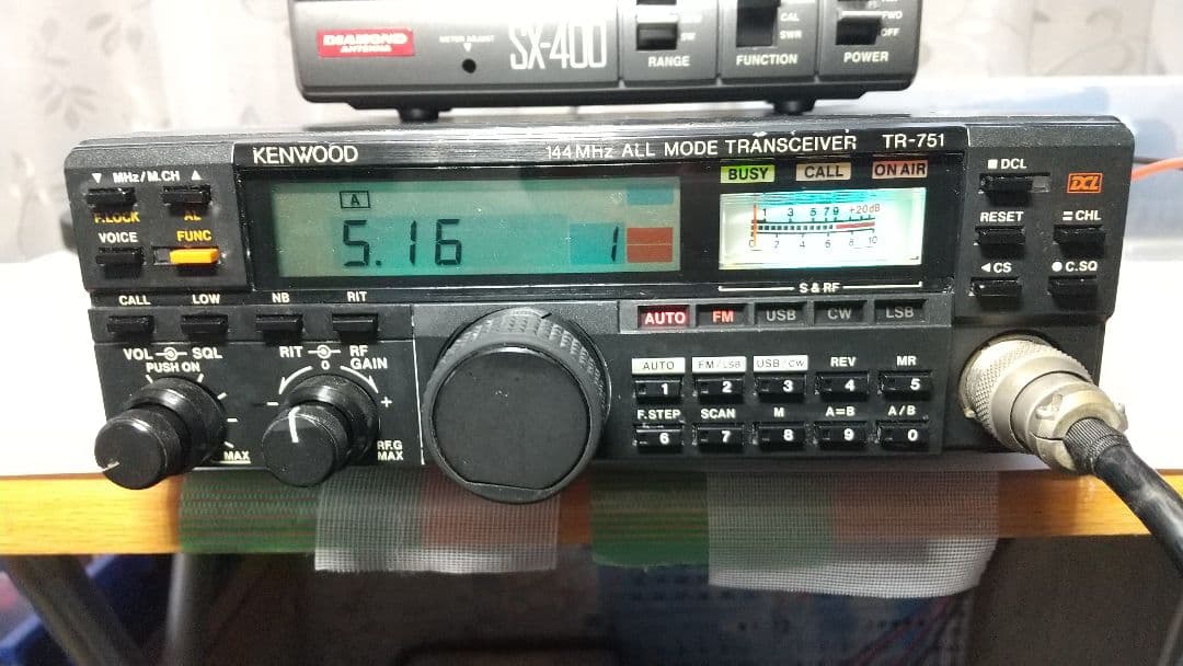 KENWOOD TR-751 トランシーバー 訳あり品