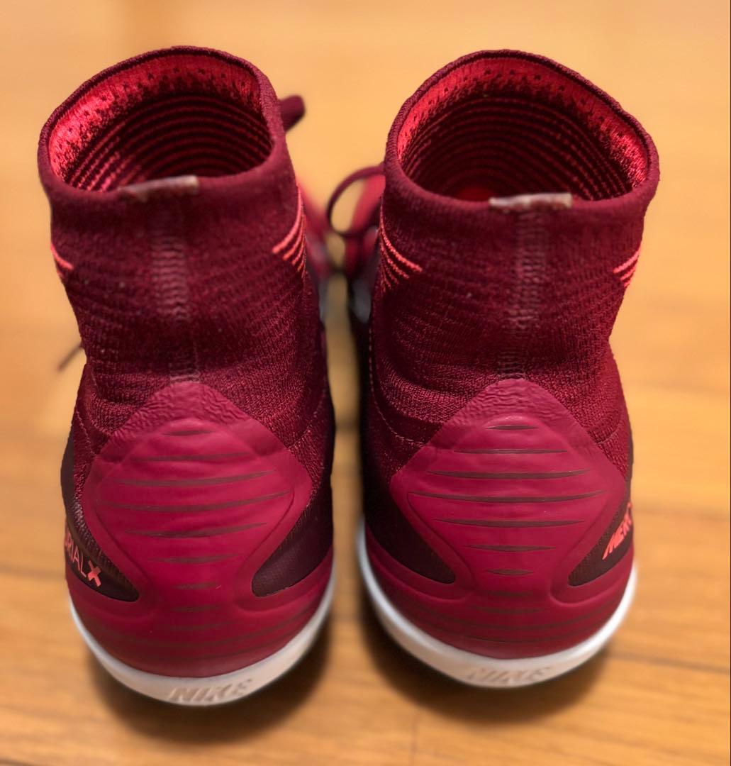 Nike Mercurial X 赤/黒 ハイカットサッカーシューズ