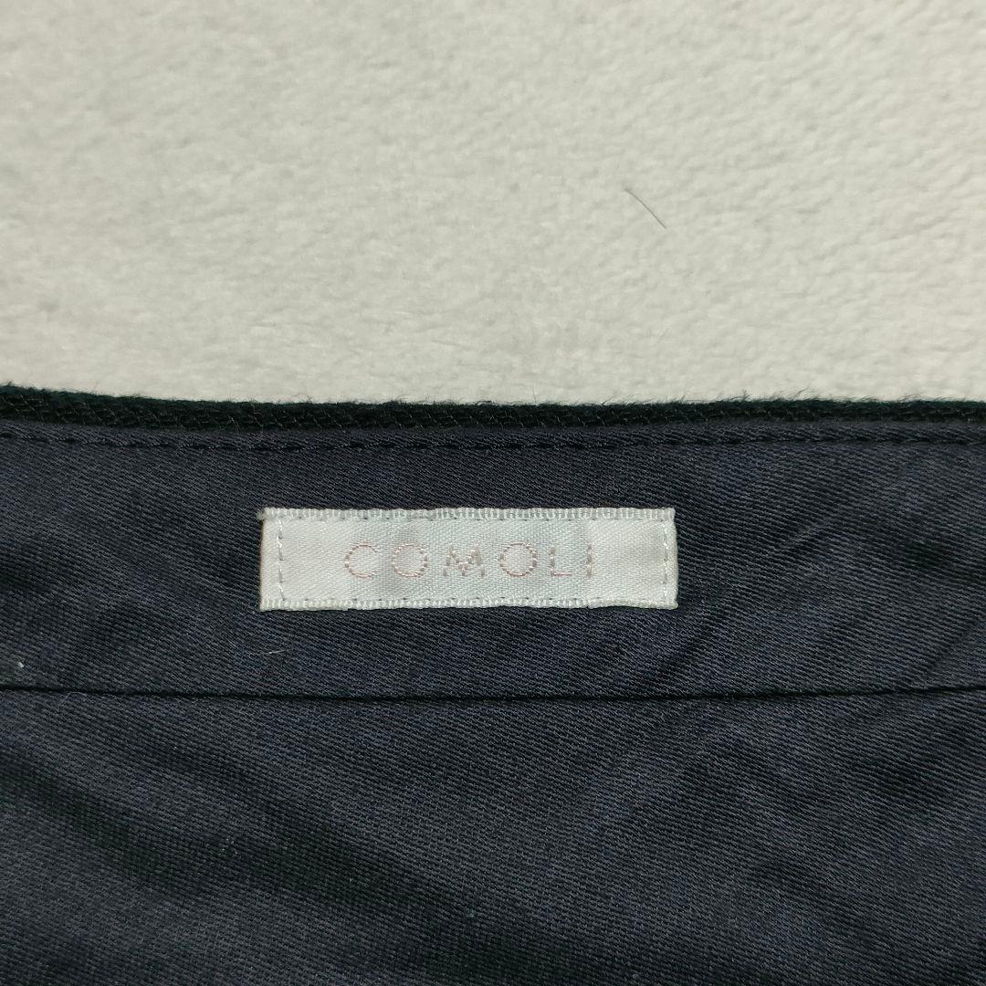COMOLI　パンツ　ネイビー　１