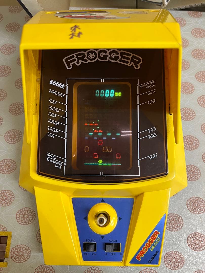 【動作確認済み】学研 コナミ LSIゲーム フロッガー