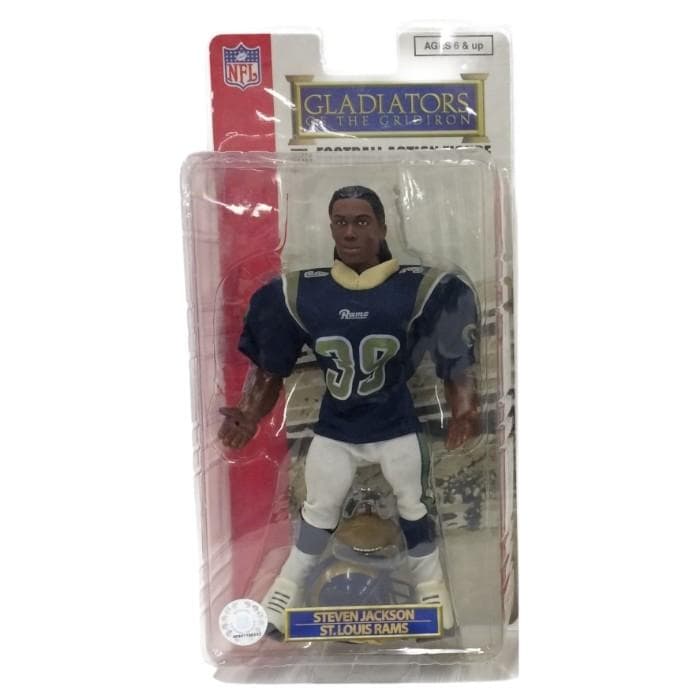 ✈ 新品　NFL　スティーブンジャクソン　ラムズ　大きめ アクション フィギュア