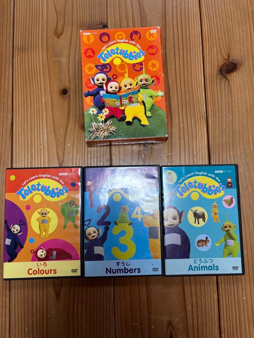 テレタビーズと英語のおべんきょ DVD BOX1・2〈計6枚組〉