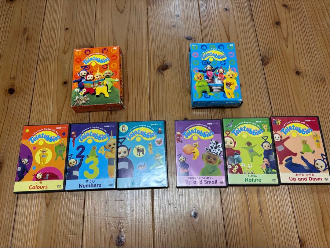 テレタビーズと英語のおべんきょ DVD BOX1・2〈計6枚組〉