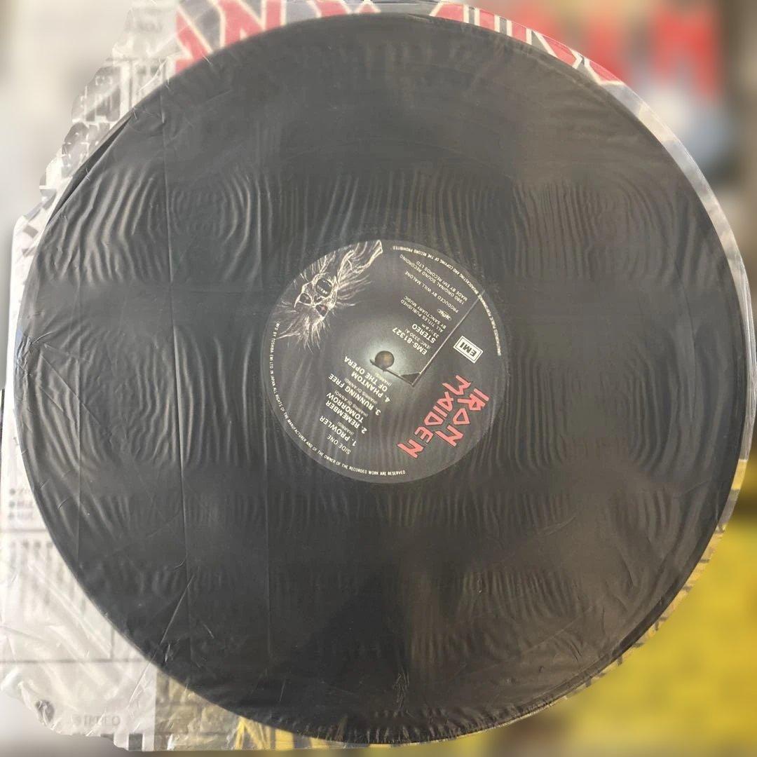 IRON MAIDEN 鋼鉄の処女 レコード