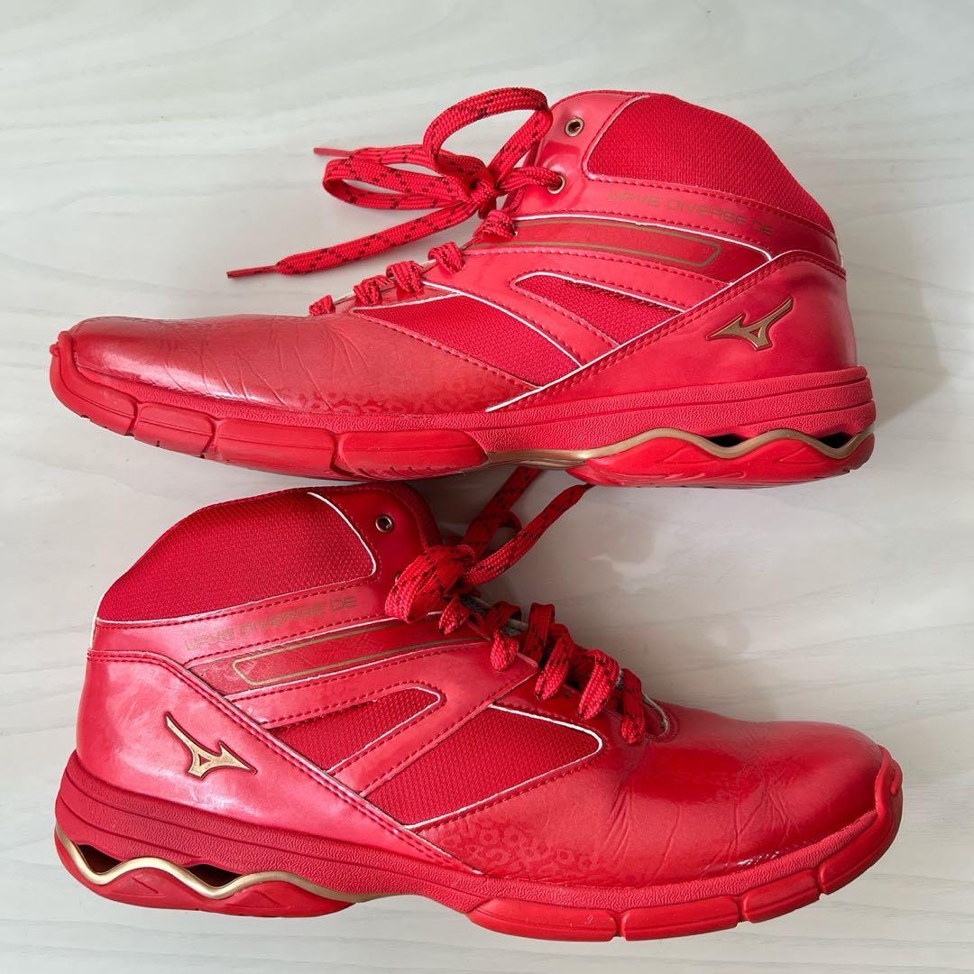 MIZUNO WAVE DIVERSE DE ミズノ ウエーブダイバース赤 27